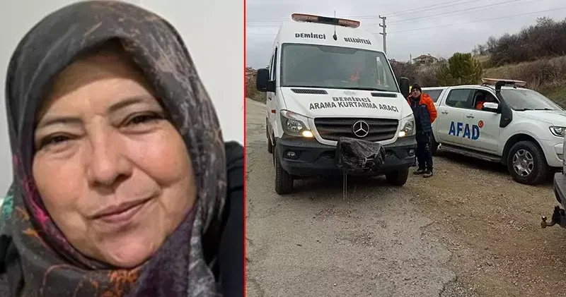 Manisa’da kaybolan kadın için arama çalışması başlatıldı