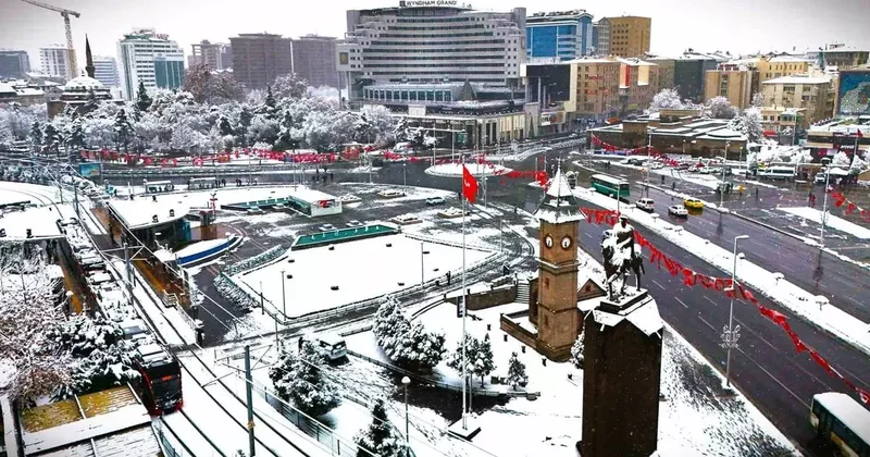 Kayseri’nin en soğuk yeri Pınarbaşı oldu