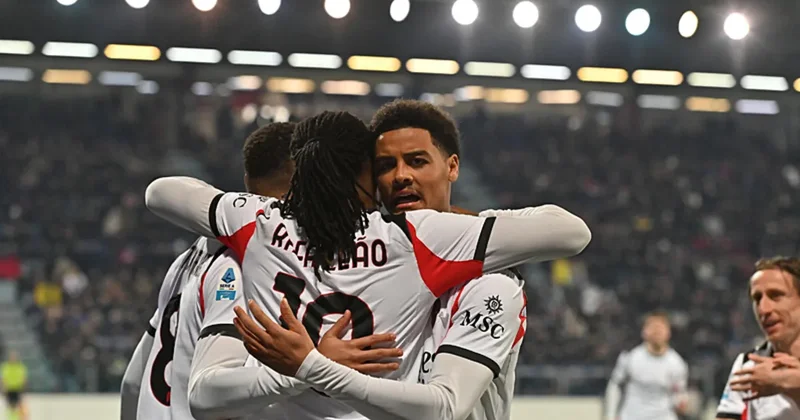 Milan, Cagliari deplasmanında galip!