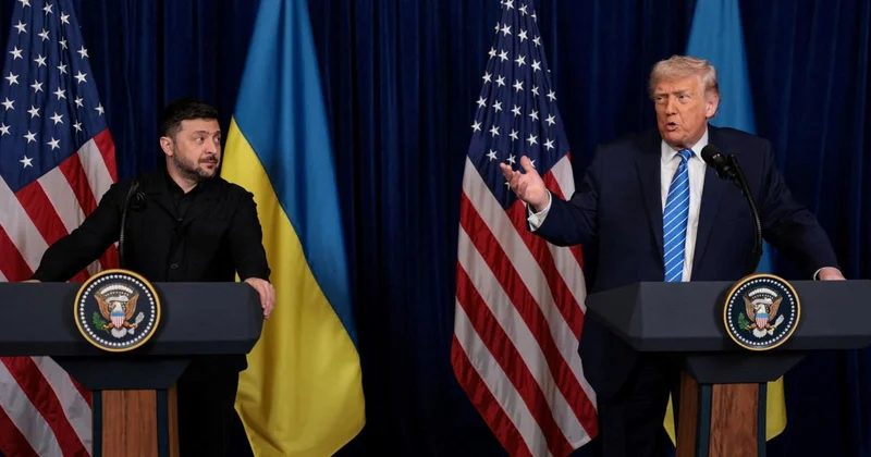 ABD Başkanı Trump ın, ülkesine yaptığı ziyarette Zelenski ye kaba davrandığı iddia edildi