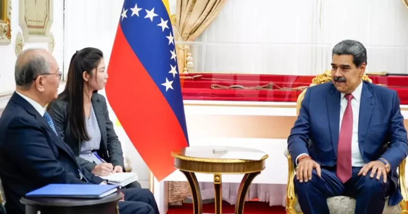 Maduro son görüşmesini bakın hangi ülke ile yapmış