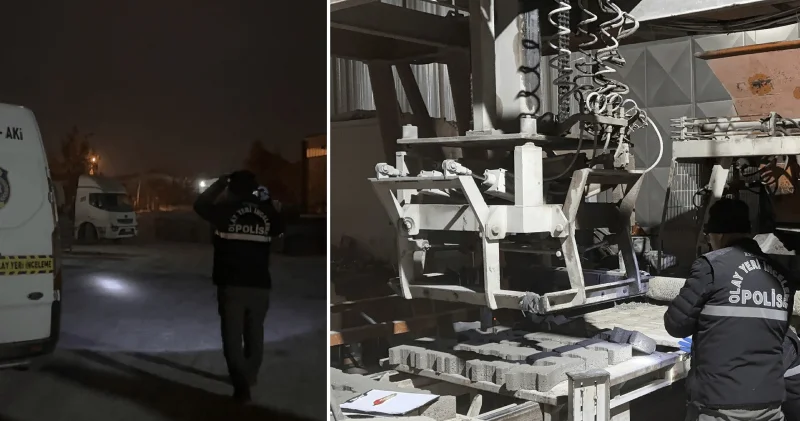 Burdur da pres makinesine sıkışan işçi yaralandı Burdur Haberleri