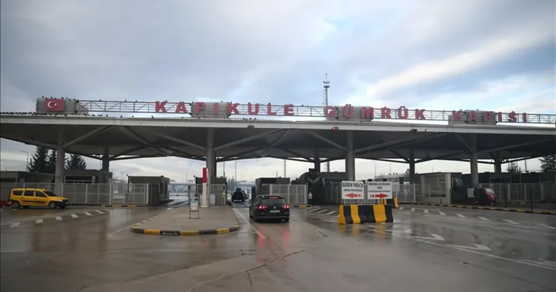 Trakya gümrük kapılarından 2025 te 15 milyondan fazla yolcu geçti