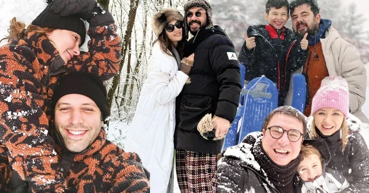 Kar yağdı böyle oldu!