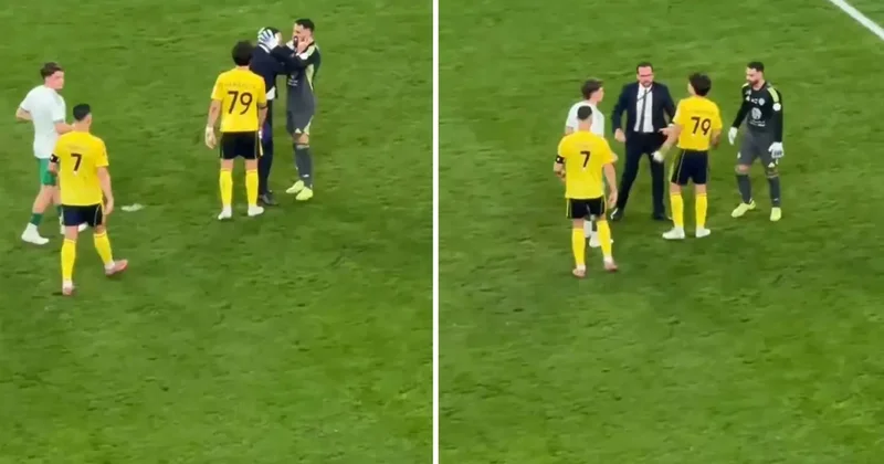 Merih Demiral in gol attığı maçta ortalık karıştı