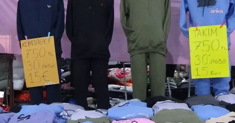 Edirne deki pazarlarda Bulgarlar için etiketlere euro eklendi