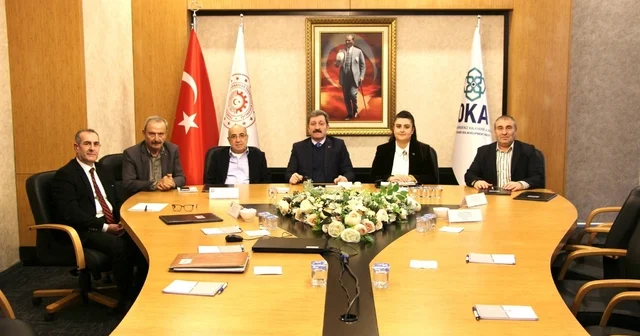 Samsun Merkez OSB de kritik toplantı: Gündem Samsun Mersin Sanayi Koridoru Samsun Haberleri