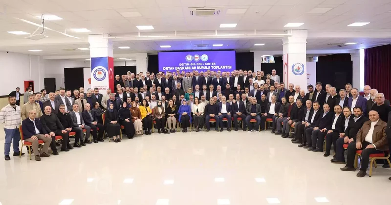 Eğitim Bir Sen ve KIBTES in ortak Başkanlar Kurulu, KKTC’de toplandı