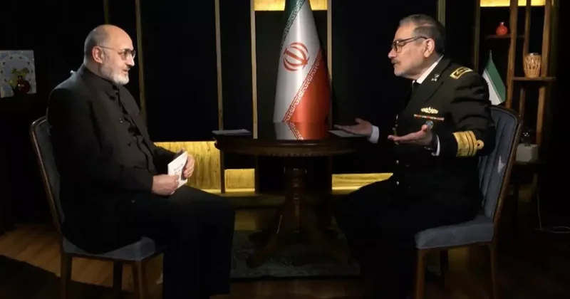 Askeri üniformayla katıldı! Verdiği mesaj röportaja damga vurdu