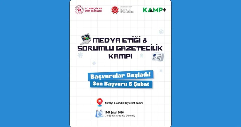 Medya Etiği ve Sorumlu Gazetecilik Kampı başvuruları başladı