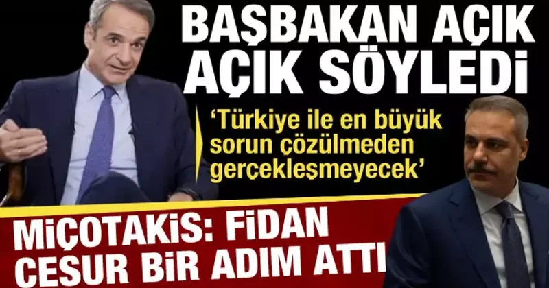 Miçotakis: En büyük sorunumuz çözülmeden Türkiye, AB fonlarından yararlanamaz