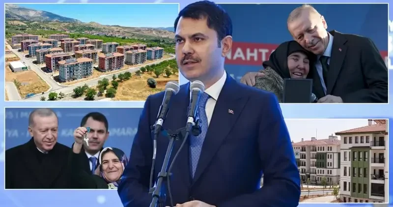 Asrın felaketinden asrın inşasına: Saatte 23 günde 550 konut ürettik Gündem Haberleri