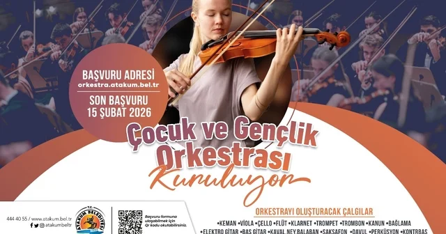 Atakum da Çocuk ve Gençlik Orkestrası kuruluyor Samsun Haberleri