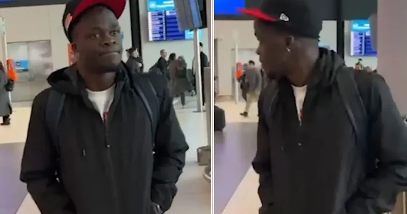 Sağa sola bakındı ama kimseyi bulamadı! Beşiktaş a transfer olan Olaitan ı karşılayan çıkmadı