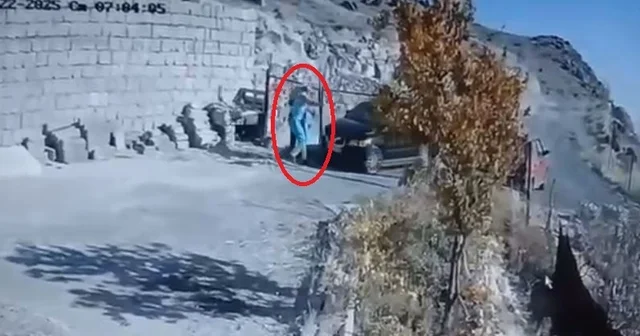 Komşusu baba ve oğlunu otomobille ezip yaralayan sanığa hapis istemi; o anlar kamerada Kayseri Haberleri