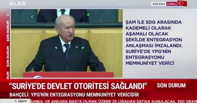 MHP lideri Bahçeli erken seçim tartışmaları ile ilgili net konuştu