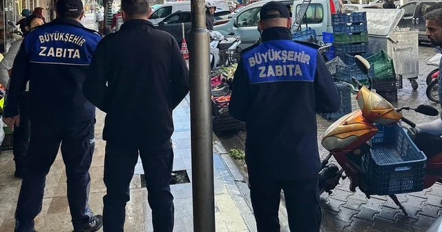 Manisa Büyükşehir den Salihli de kaldırım denetimi Manisa Haberleri