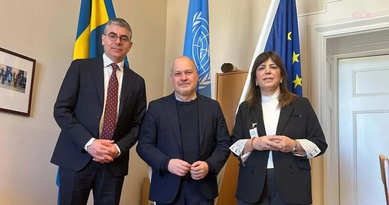 DEM Partili Heval Bozdağ ve Meral Danış Beştaş ın İsveç Parlamentosu nda temasları sürüyor