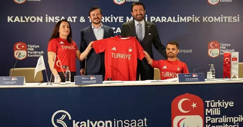 Türkiye Milli Paralimpik Komitesi ile Kalyon İnşaat arasında ana sponsorluk anlaşması imzalandı