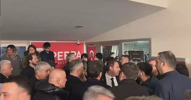 PERPA Ticaret Merkezi nde seçimin ardından yönetim devri tartışması