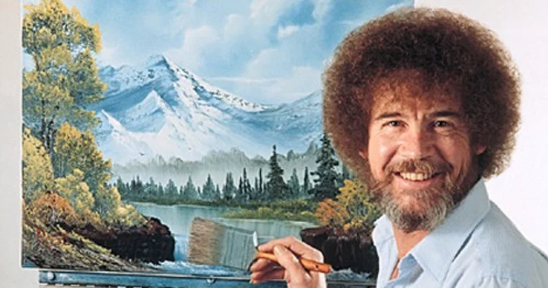 Bob Ross’un 3 tablosu, 55 milyon liraya satıldı