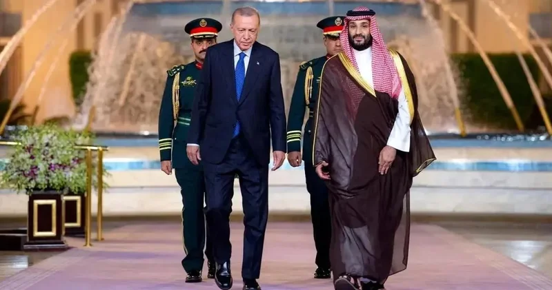 Erdoğan Prens Selman ile bir araya geldi