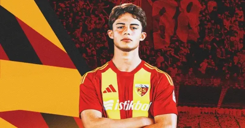 Kayserispor un 18 yaşındaki genç futbolcusuna milli davet