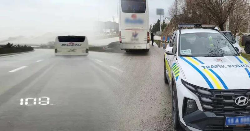 10 kişinin ölümünden bile ders almadılar: Aynı firmanın otobüsü bu kez polise yakalandı!