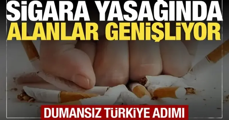Sigaraya yeni yasak geliyor! AVM, çocuk parkı ve yarı kapalı alanlar kapsama alındı