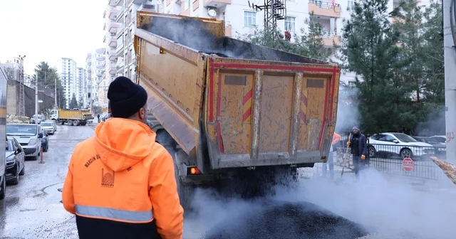 Mardin Büyükşehir Belediyesinden asfalt seferberliği Mardin Haberleri