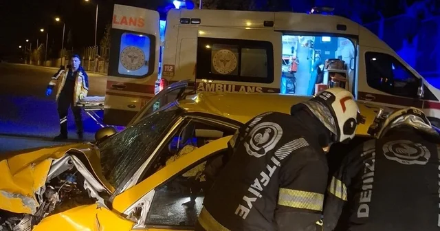 Kazada ağır yaralanan taksi şoföründen acı haber geldi Denizli Haberleri