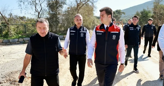 Altyapı yatırımları yerinde incelendi Muğla Haberleri