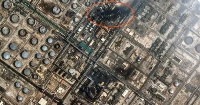 İran ın vurduğu Aramco da zararın boyutları ortaya çıktı