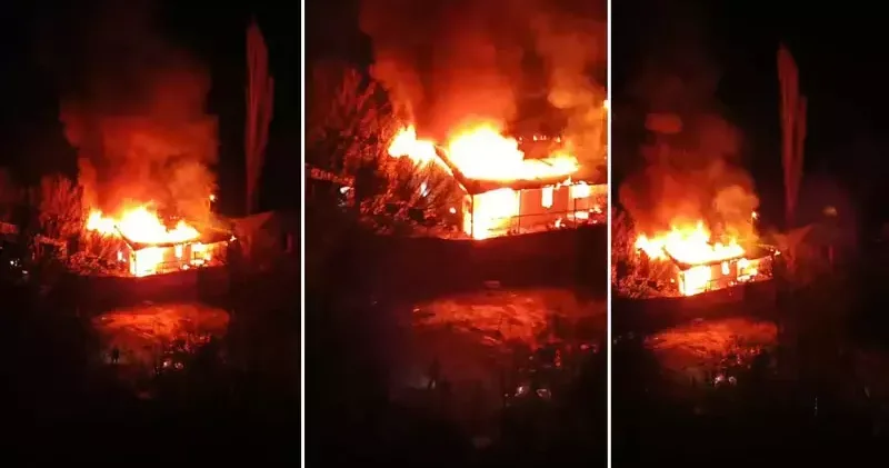 Adana da ev yangını