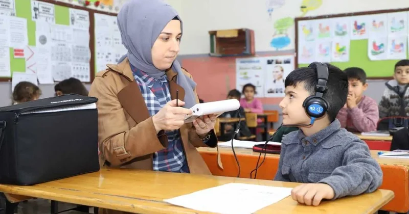 2024 2025 eğitim öğretim döneminde 1 milyon 58 bin 969 çocuğa işitme testi yapıldı