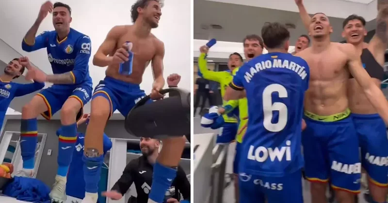 18 sene sonra gelen galibiyeti çılgınlar gibi kutladılar