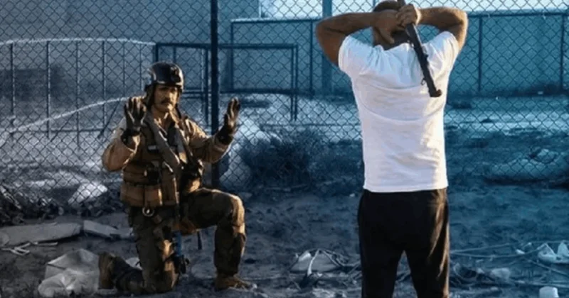 ABD pilotunun diz çöktüğü an! Sözcü Gazetesi