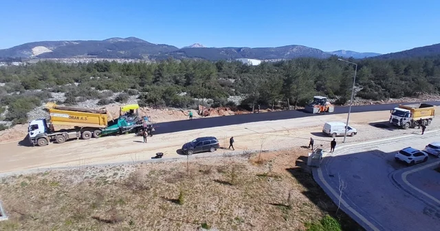 Akçaova TOKİ de yol sorununu çözüldü Muğla Haberleri