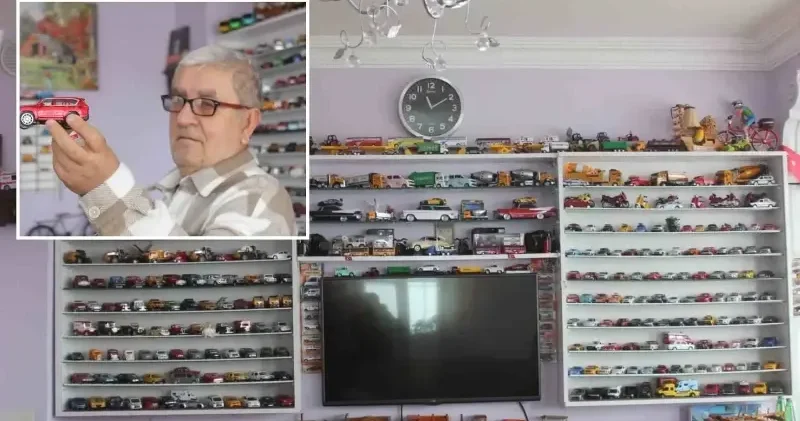 Sigarayı bıraktı 500 maket araç koleksiyonu oluşturdu Kahramanmaraş Haberleri