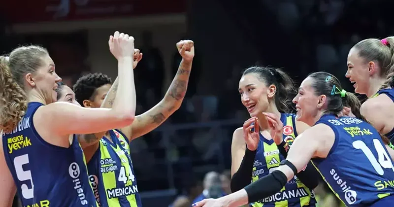Fenerbahçe set vermeden kazandı! Adını Dörtlü Final e yazdırdı Voleybol Haberleri Spor