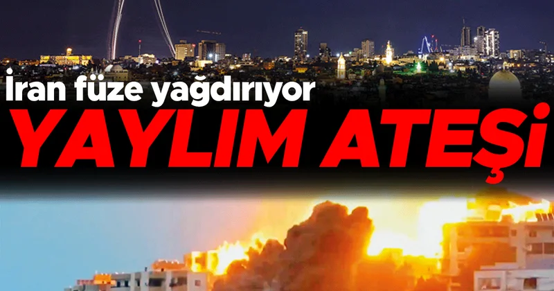 Karşılıklı yaylım ateşi... Tahran’a bombardıman