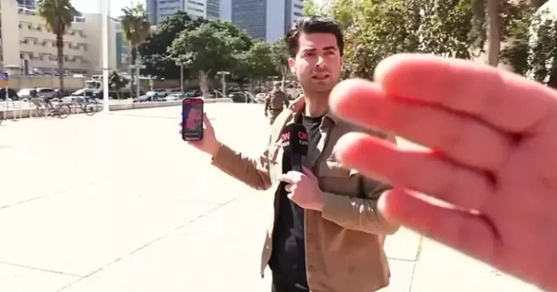 Türk gazetecilere İsrail engeli! Canlı yayında gözaltına alındılar