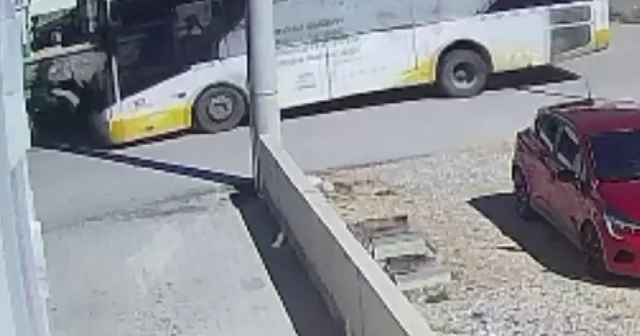 Karaman da yolcu otobüsüyle motokurye çarpıştı: 1 yaralı Karaman Haberleri