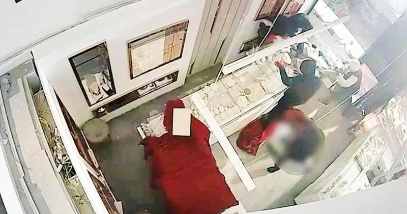 2 dakikada 18 milyon liralık soygun