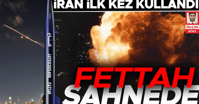Fettah sahnede... İran ilk kez kullandı