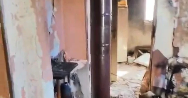 Bolu da soba kaynaklı yangın evi harabeye çevirdi Bolu Haberleri