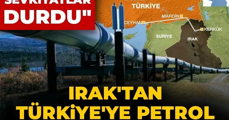 Irak tan Türkiye ye petrol akışı kesildi iddiası! Ceyhan a sevkiyat durdu