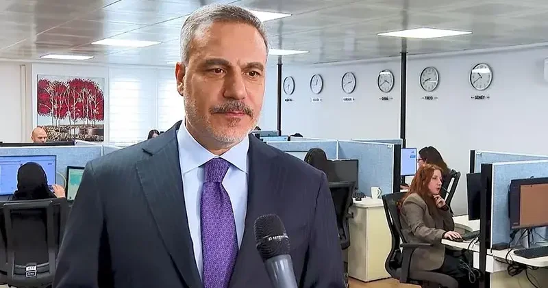 Bakan Fidan, Konsolosluk Çağrı Merkezi nde incelemelerde bulundu