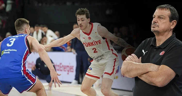 Türkiye 94 86 Sırbistan (12 Dev Adam 2027 Dünya Kupası Eleme maçı)