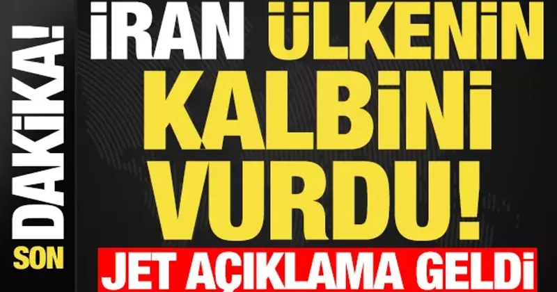 Son dakika: İran ülkenin kalbini vurdu! Jet açıklama geldi...